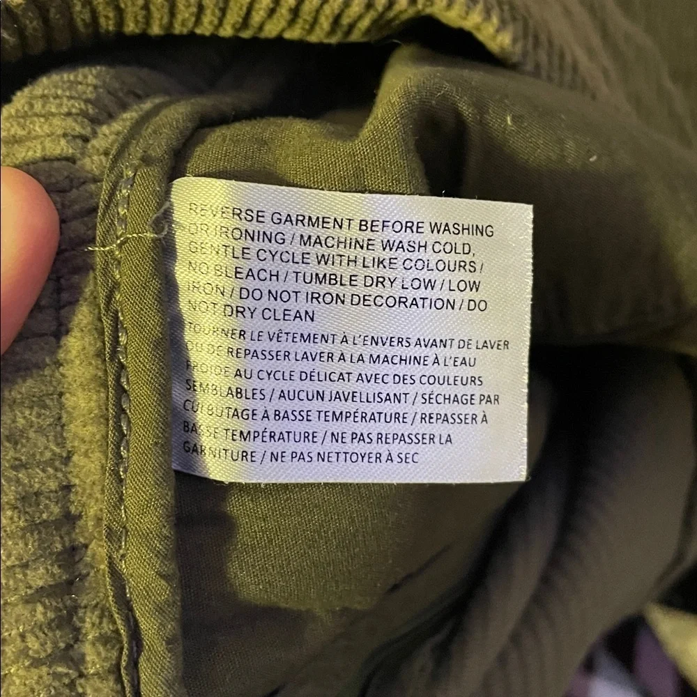 Olive Green Corduroy Pants sporting life. New with tags. - Picture 8 of 13